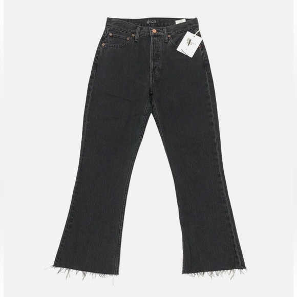 Etica Denim - Etica Black Ankle Cropped Jeans - NWT - 28